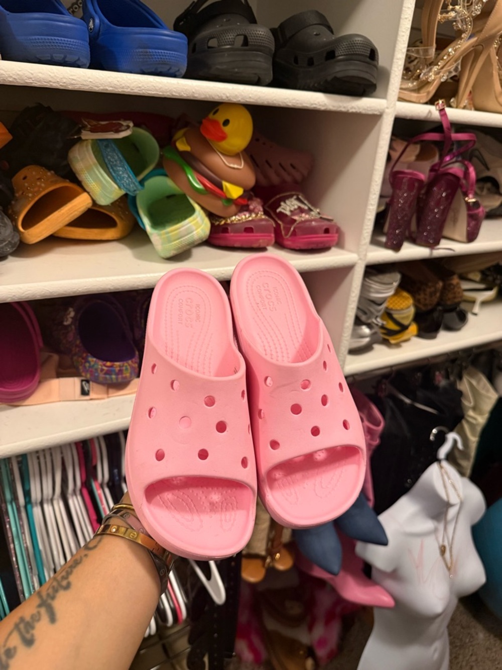 Crocs classic platform slide 🦩 - Picture 3 of 5
